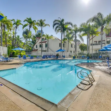 Downtown San Diego Condo 1 Mi To Gaslamp Quarter